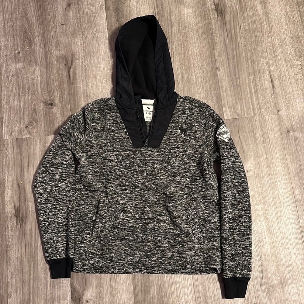 abercrombie kids fuzzy hoodie
